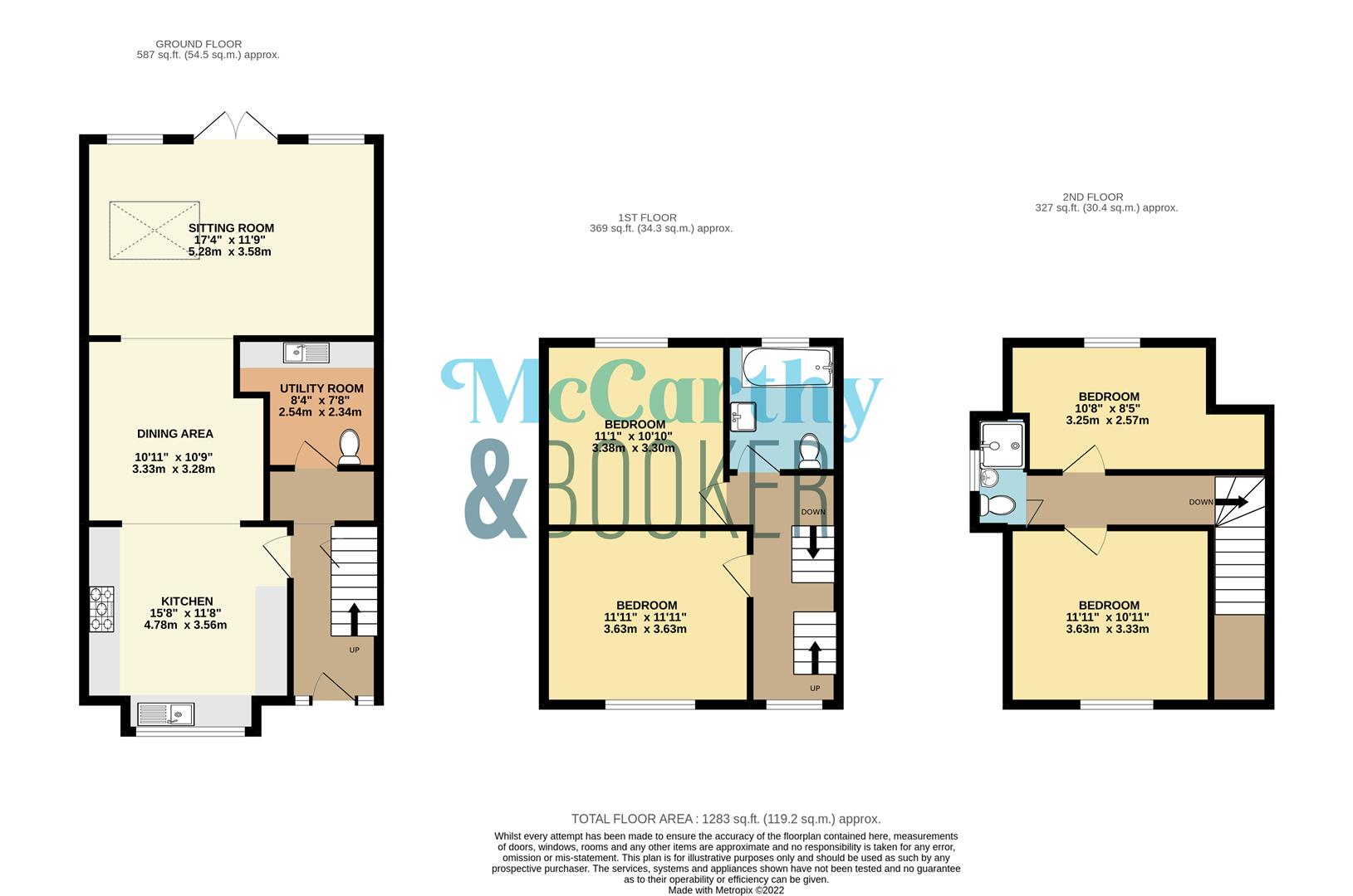 GREAT LOCATION FOR AMENITIES - Park Road, Cowes floorplan